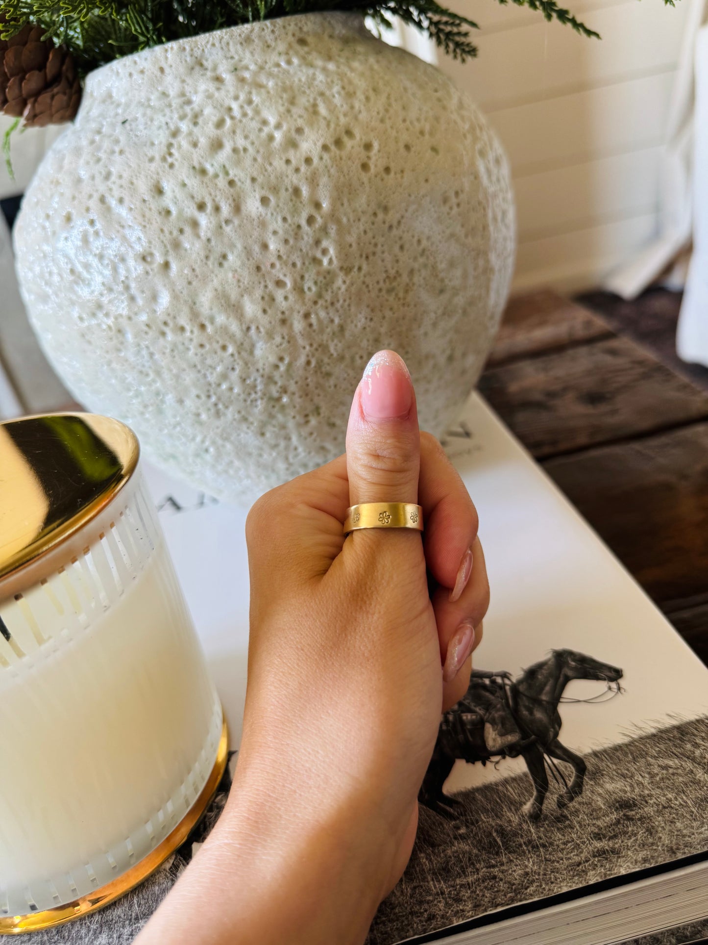 The Daisy Gold Ring